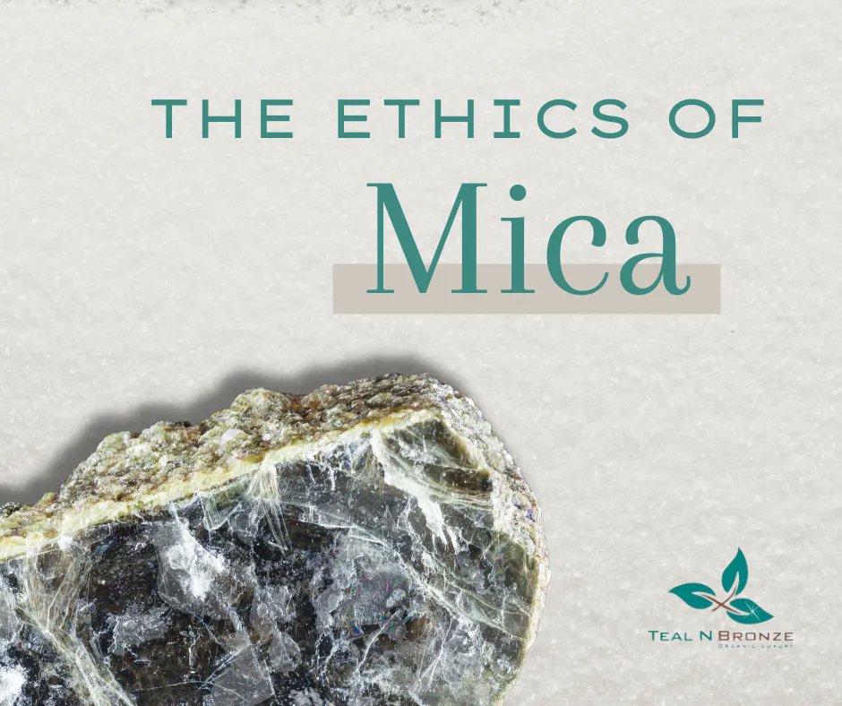 TealNBronze's tweet photo. The majority of #mica mining in India has been undertaken illegally, leading to unregulated working conditions and child labor. At Teal N Bronze, we stand up to these human rights violations by only using #ethical mica &amp; ensuring an ethical chain from supplier to consumer. https://t.co/LgN9b1bN1N
