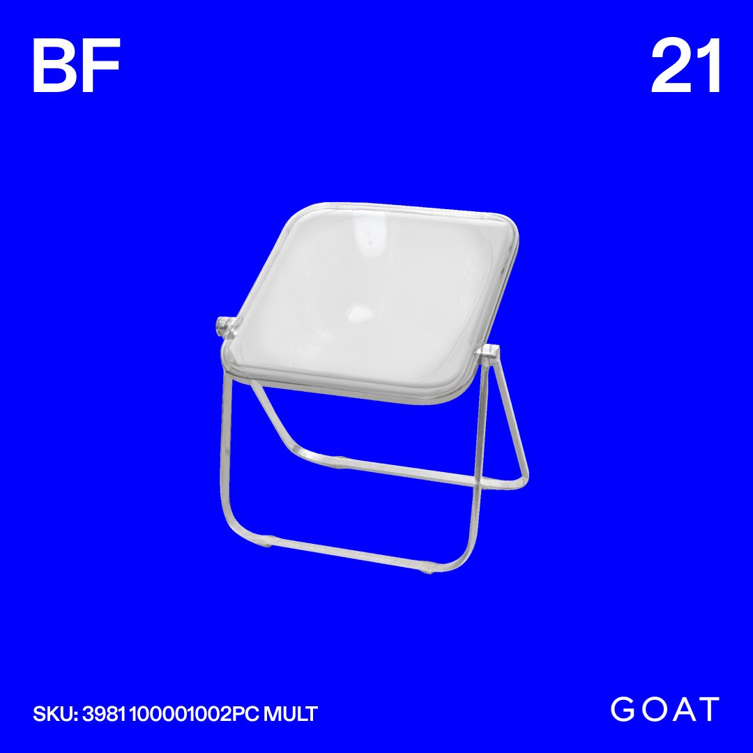 Enter #GOATBLACKFRIDAY for a chance to win over $1,000,000 in free prizes, exclusive daily drops and more. goat.app.link/WvnTeEDR9kb