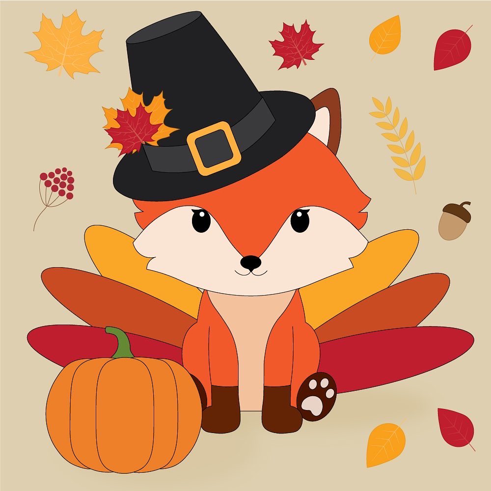 Friendly__Foxes's tweet photo. They’re here!!! Our new #FriendlyFoxes are gearing up for Turkey Day! 🦊🍂🦃 
Check them out here: https://t.co/unrKf9pI98

#NFTs #opensea #NFTcollectibles #polygonNFT #thanksgiving https://t.co/y6Gfcf9sY0