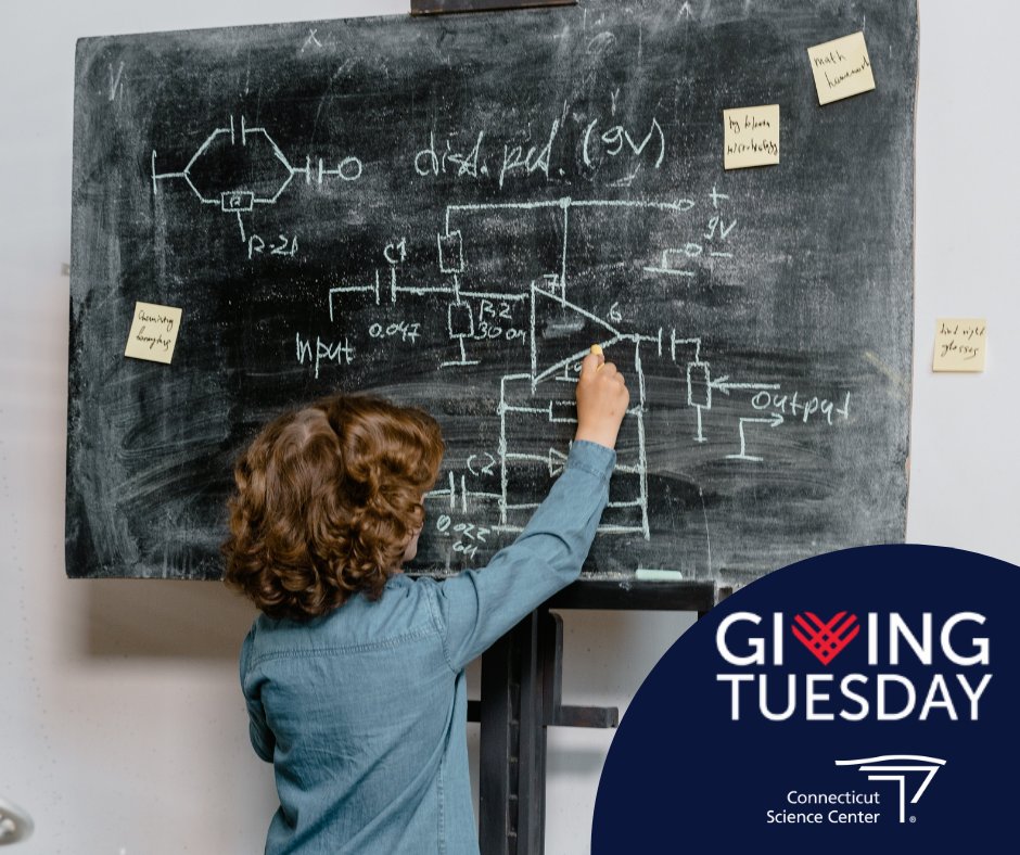 CTScienceCenter's tweet photo. Mark your calendars, Giving Tuesday is November 30. Please help the Science Center develop the minds of future thinkers and inventors by donating at https://t.co/VuqS9SsCp7.
#GivingTuesday #LoveScience #ThankYouScience #CTScienceCenter #NonProfit #Donate #Science #STEM https://t.co/2DnTeFYB8F