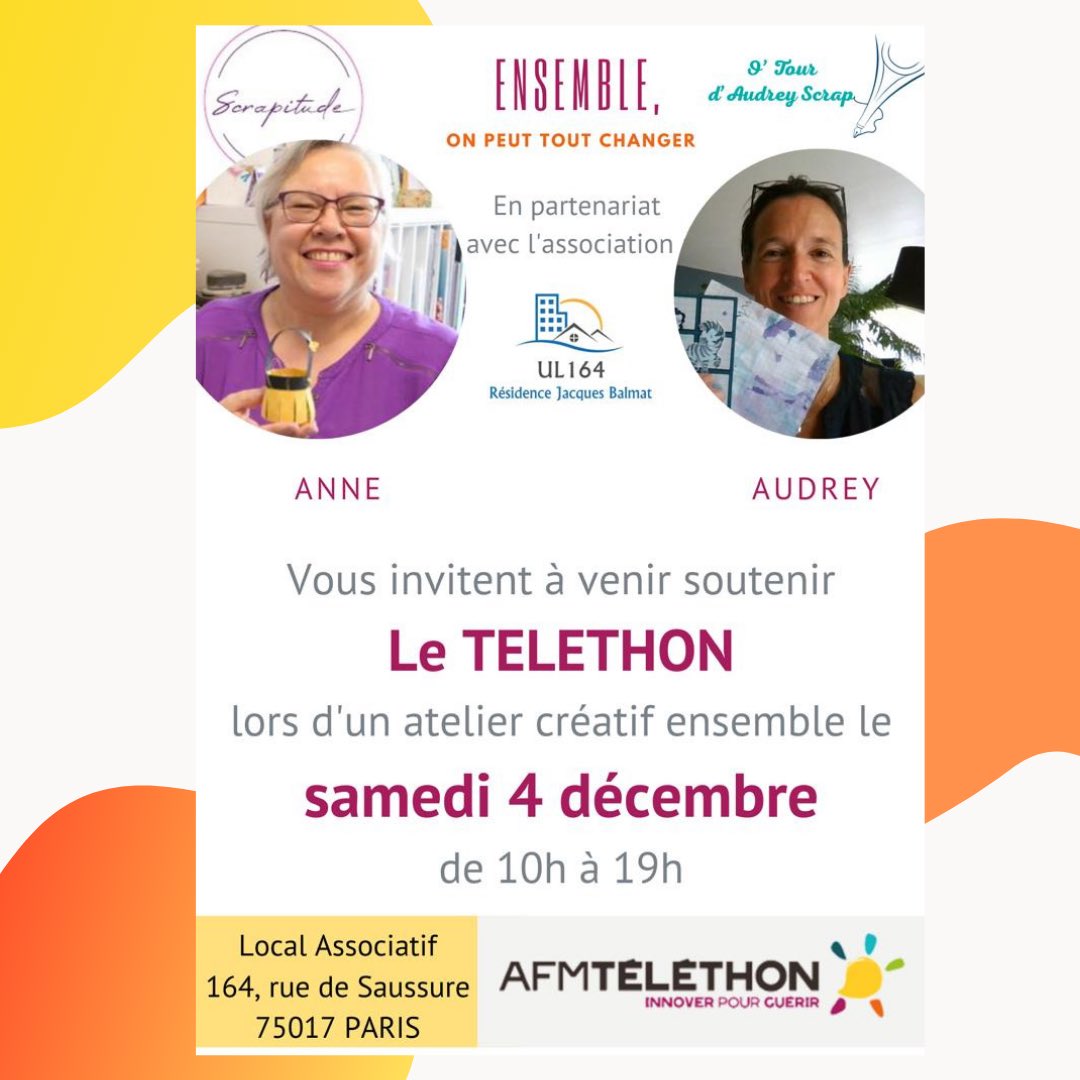 Téléthon Paris tweet media