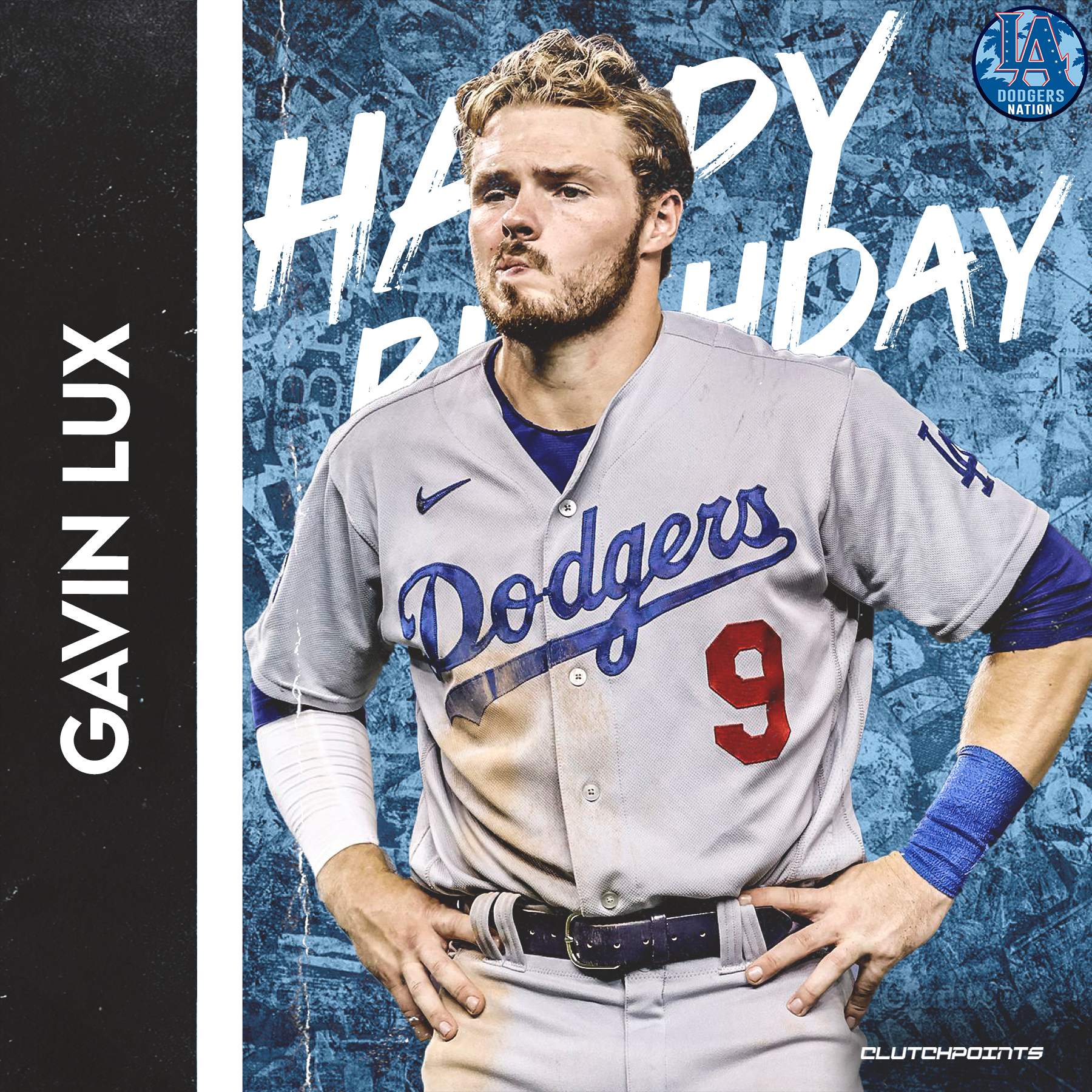 Dodgers Nation, join us as we greet our second baseman Gavin Thomas Lux a happy 24th birthday ! 