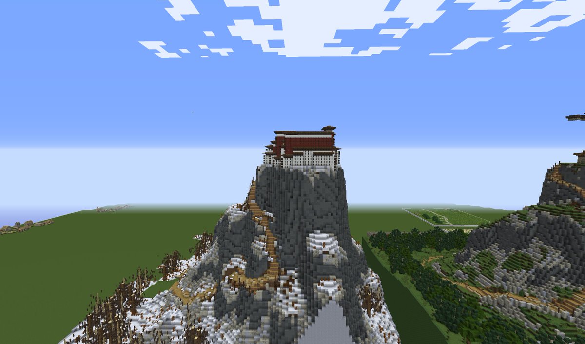 jaXiiwBiNaQjgRA's tweet photo. @Minecraft Miniature Potala modle https://t.co/XJYKCkhq2O