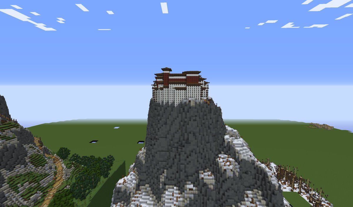 jaXiiwBiNaQjgRA's tweet photo. @Minecraft Miniature Potala modle https://t.co/XJYKCkhq2O