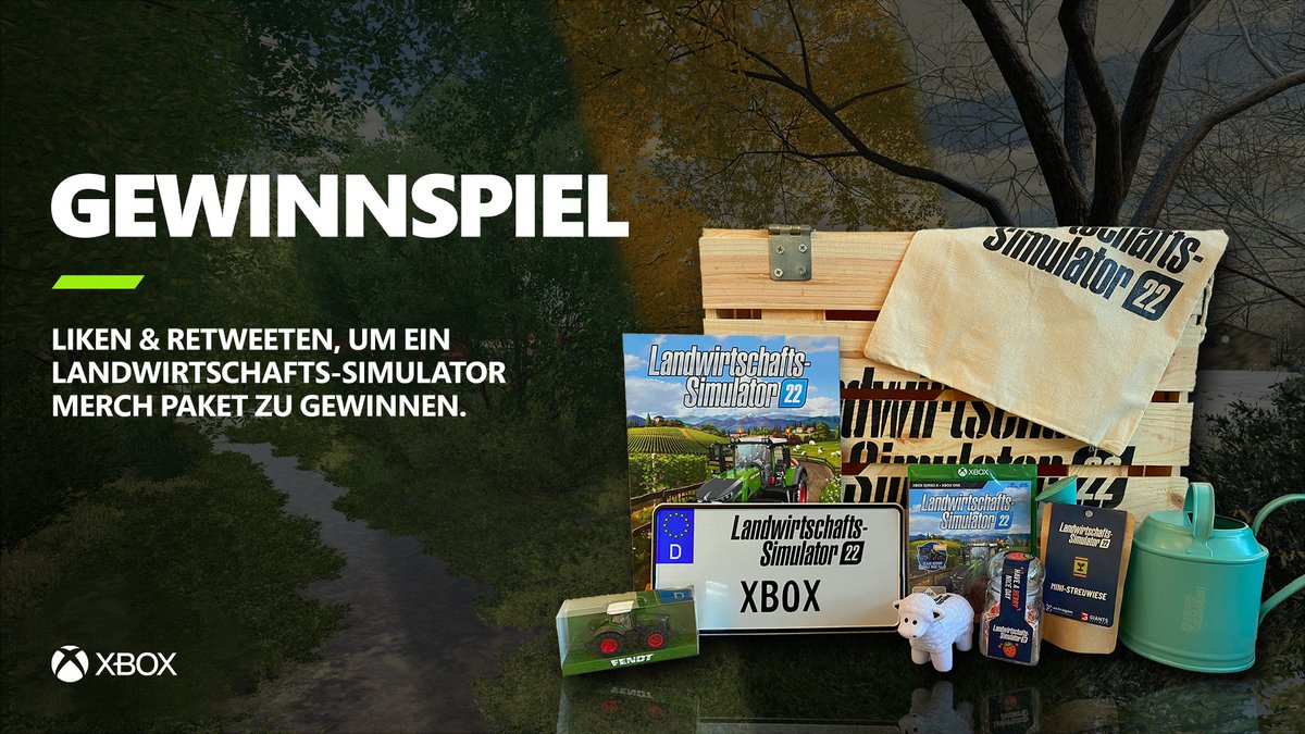 XboxDACH's tweet image. Zeit, die Ernte einzufahren! 🚜

Wir verlosen gemeinsam mit @astragon_games ein mega @farmingsim Merch-Paket!
 
So macht ihr mit:
1. @XboxDACH folgen ✅
2. Tweet liken + RT ❤️🔁

TNB 👉 xbox.com/de-DE/promotio…