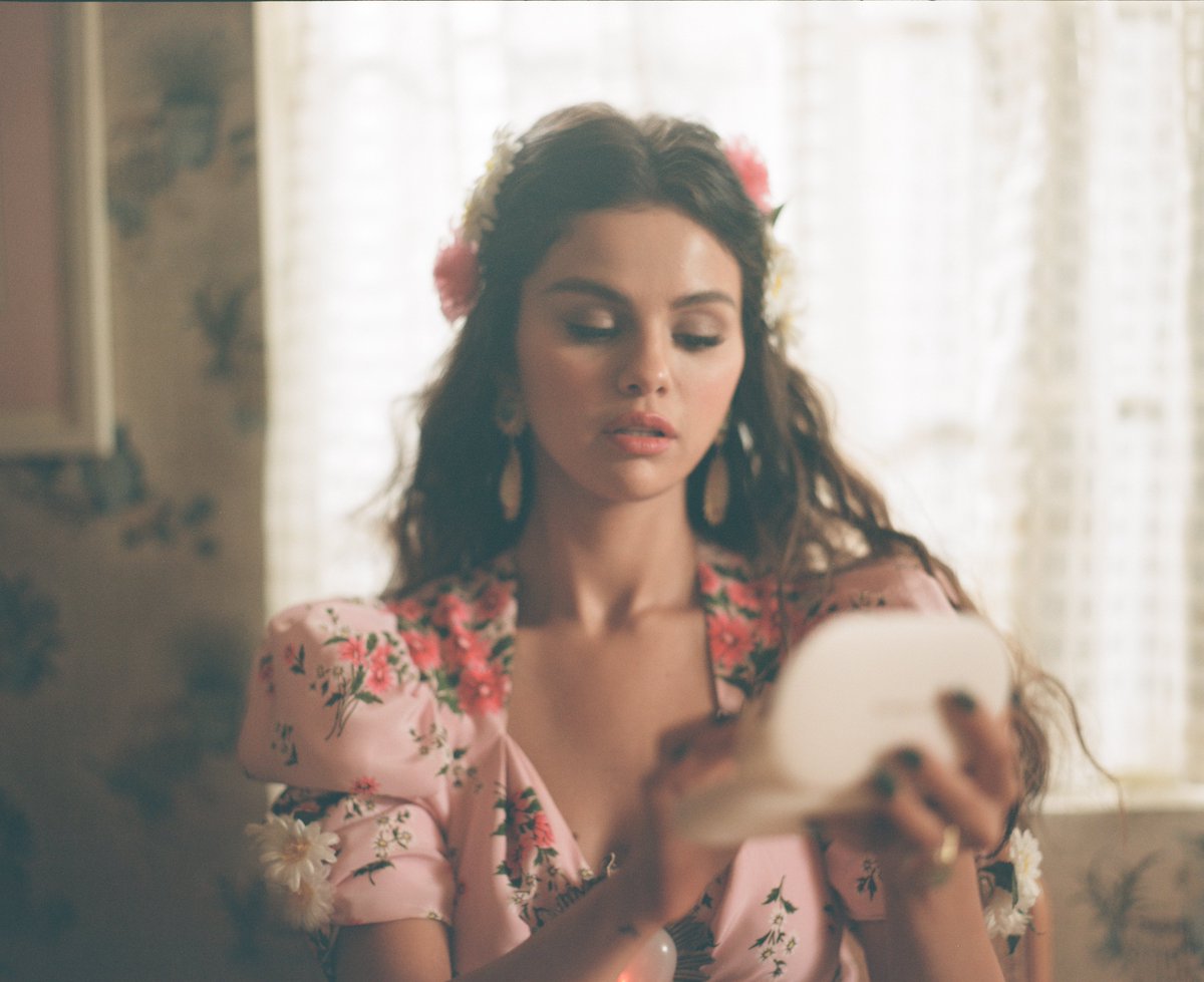 rarebeauty's tweet photo. And she's officially a #GRAMMYs nominee! 😍 Congratulations to our QUEEN @selenagomez on Revelación being nominated for Best Latin Pop Album. 👏👏👏 https://t.co/7G5a6J4OHD
