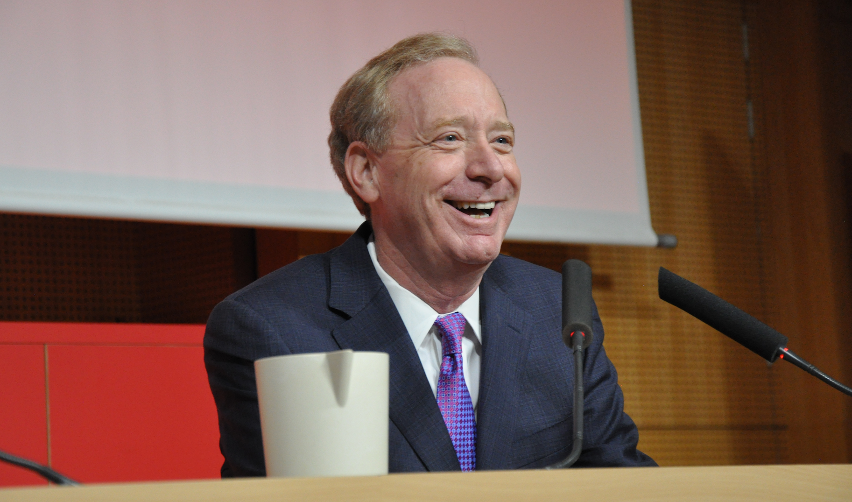 sciencespo's tweet photo. 60 minutes with @BradSmi, @Microsoft's President: "Cyber Diplomacy: Critical Challenges in Cybersecurity and Digital Sovereignty".
Watch the replay of a discussion about digital sovereignty, cybersecurity &amp; cyber diplomacy ➡️https://t.co/Yiy1AE2j7Y #ScPoBradSmith @PSIASciencesPo https://t.co/o1tFKslFmy