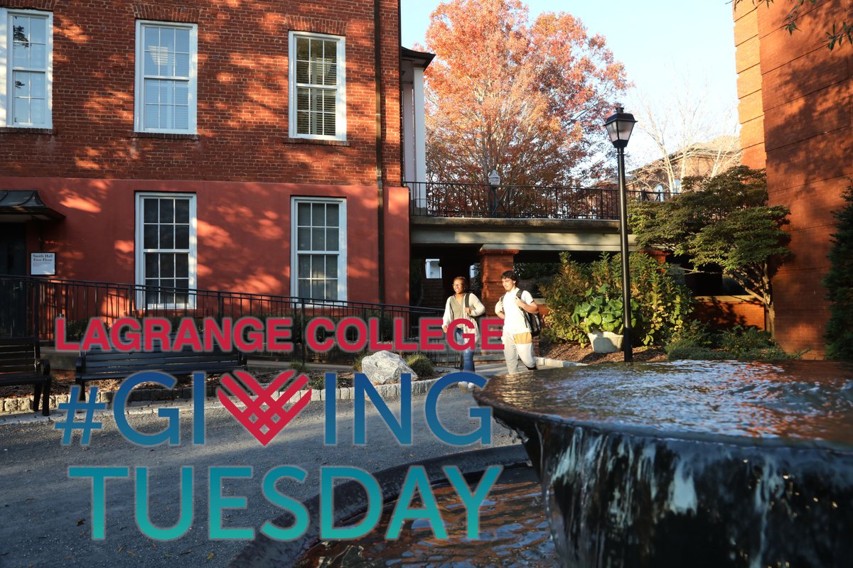 LaGrangeCollege's tweet photo. Black Friday, Cyber Monday—GivingTuesday. After giving thanks and hunting for deals, take a moment to join the global giving movement at https://t.co/ngf32gmD1v #GivingTuesdayAtLC #UnlockYourPossibility https://t.co/OLvlKMDMJN