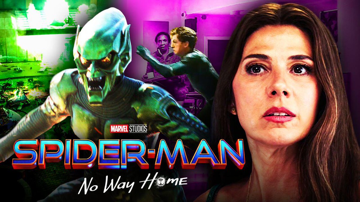 MCU_Direct's tweet image. A close-up shot in #SpiderManNoWayHome's trailer seemingly confirms that #GreenGoblin will attack a location connected to #AuntMay! Our theory breakdown: thedirect.com/article/spider…