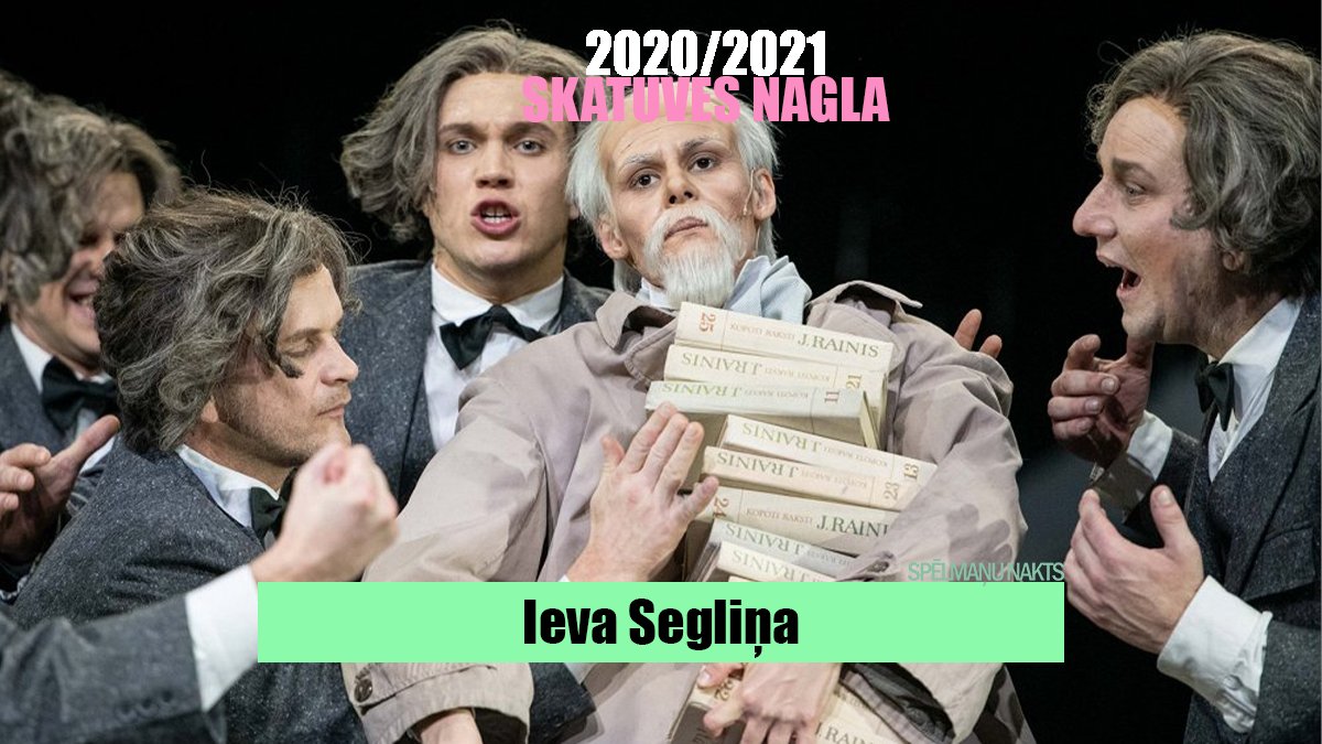 “Skatuves naglu” saņem Ieva Segliņa par Raiņa lomu izrādē “Smiļģis” (<a href="/Daile_lv/">DAILES TEĀTRIS</a>)! #SpēlmaņuNakts 
lsm.lv/raksts/kultura…