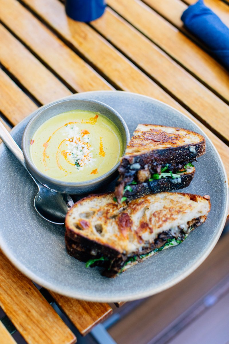Soup and sammie kind of weather! Visit SWB for flavorful dishes to warm you up.