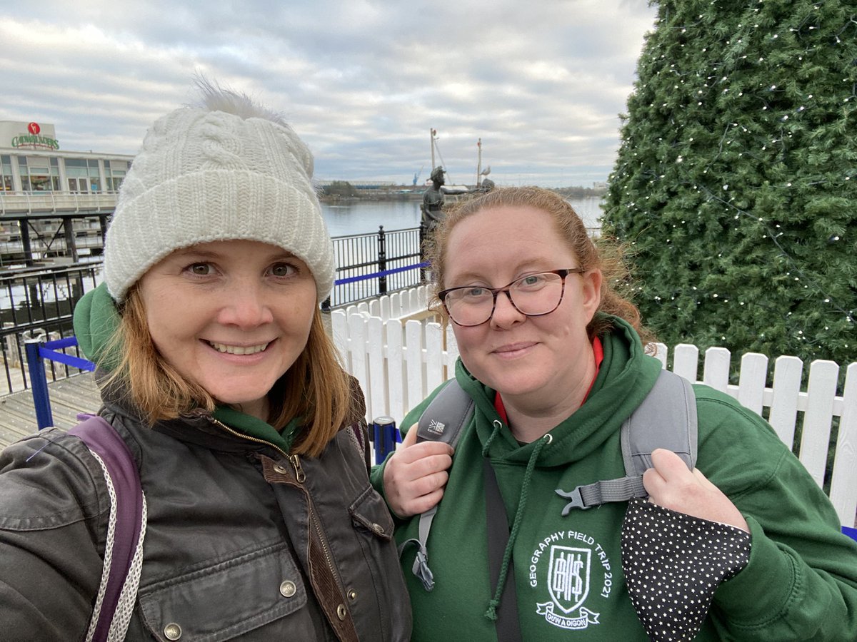 A cold day in Cardiff Bay but the BHHS GCSE Geographers did a great job collecting their fieldwork data👍