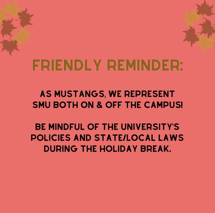 SMU Student Conduct tweet media