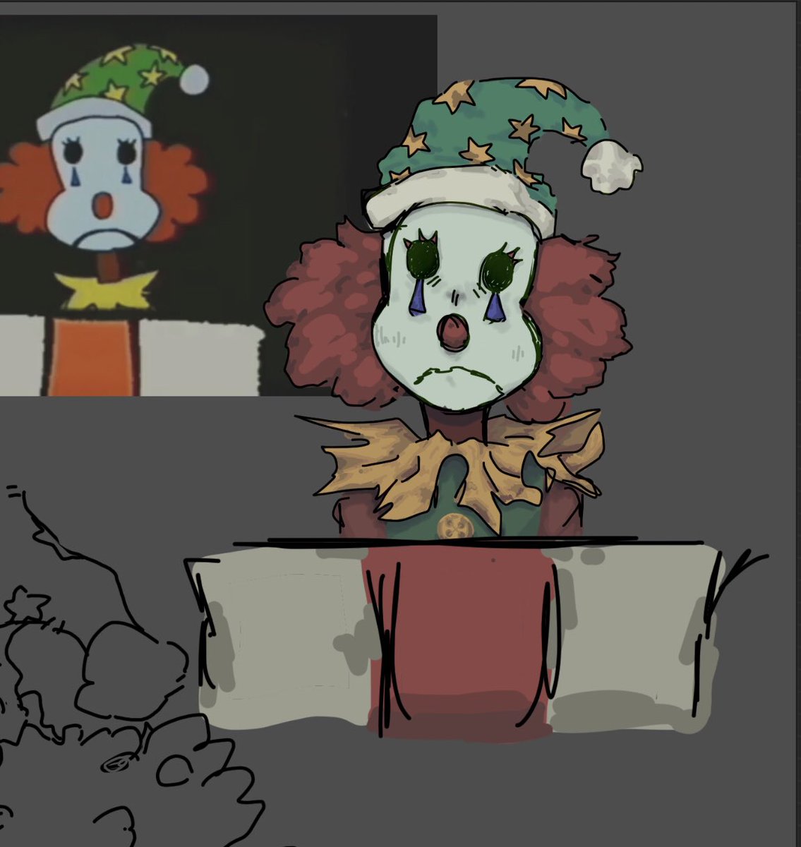 BigtopBunny's tweet photo. wip!! done this a while ago but the whole page of this isnt done yet so i wanted to just share the redraw one ! i love ghost billy hehe #thewaltenfiles #twf #TheWaltenFilesfanart #redraw #fanart #billytwf https://t.co/Ja2BALa8a1