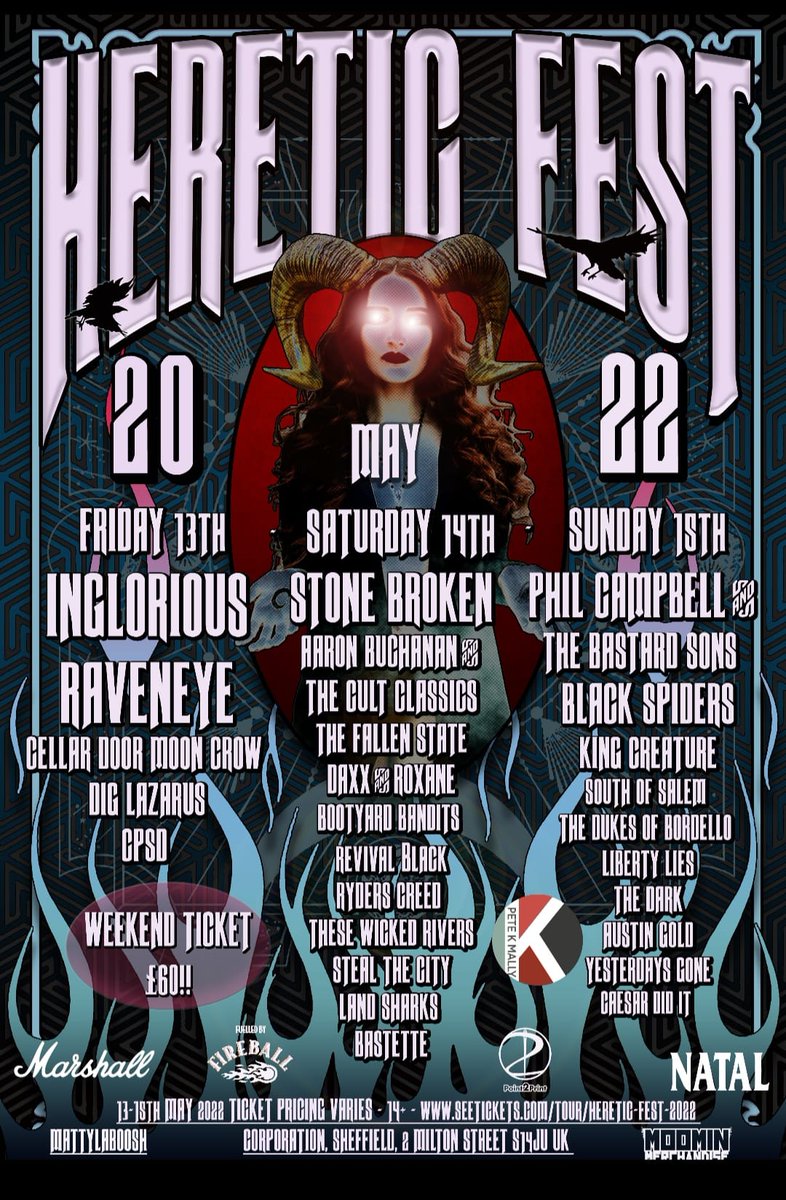 Hello Twitter World, ya spicy meatballs over in Häxan have an opportunity to perform at next year's Heretic Fest and need YOUR help in getting there! Please head to the link below and give Häxan a little vote.. thx thx thx 

pt2d9p6gkbt.typeform.com/to/smWCKUmp?ty…