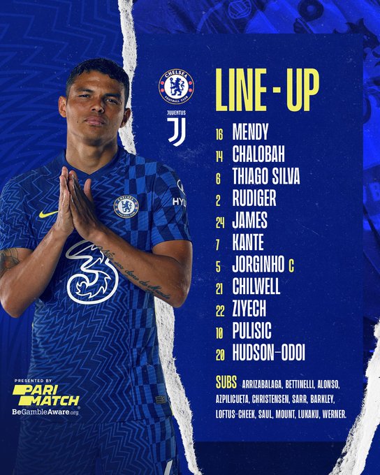 #CHEJUV: Watch Chelsea vs Juventus UCL Match Here For Free