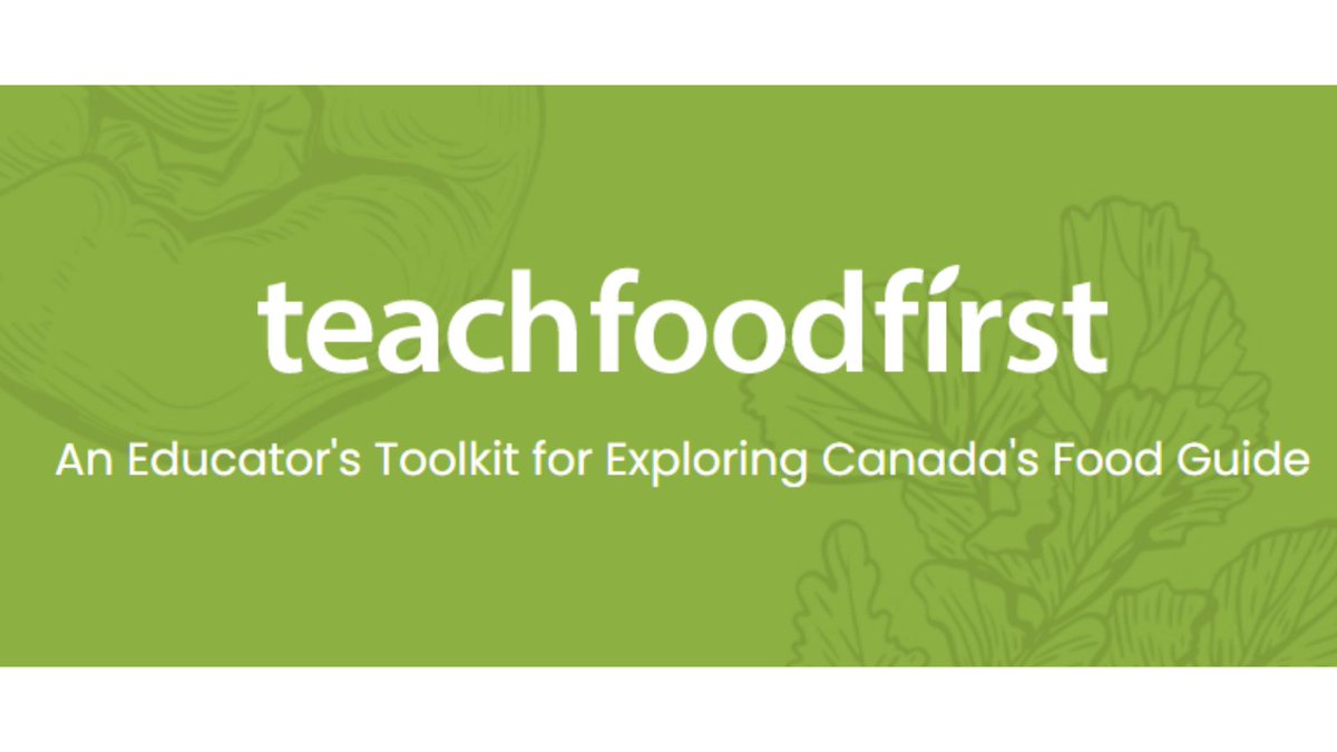 📣Webinar Opportunity: North Shore educators, are you interested in teaching about food &amp; nutrition? Take part in the Teach Food First Toolkit for Educators webinar, November 30 at 3:30 PM. Learn more &amp; register by emailing: emilia.moulechkova@gov.bc.ca

#foodliteracy #BCEd