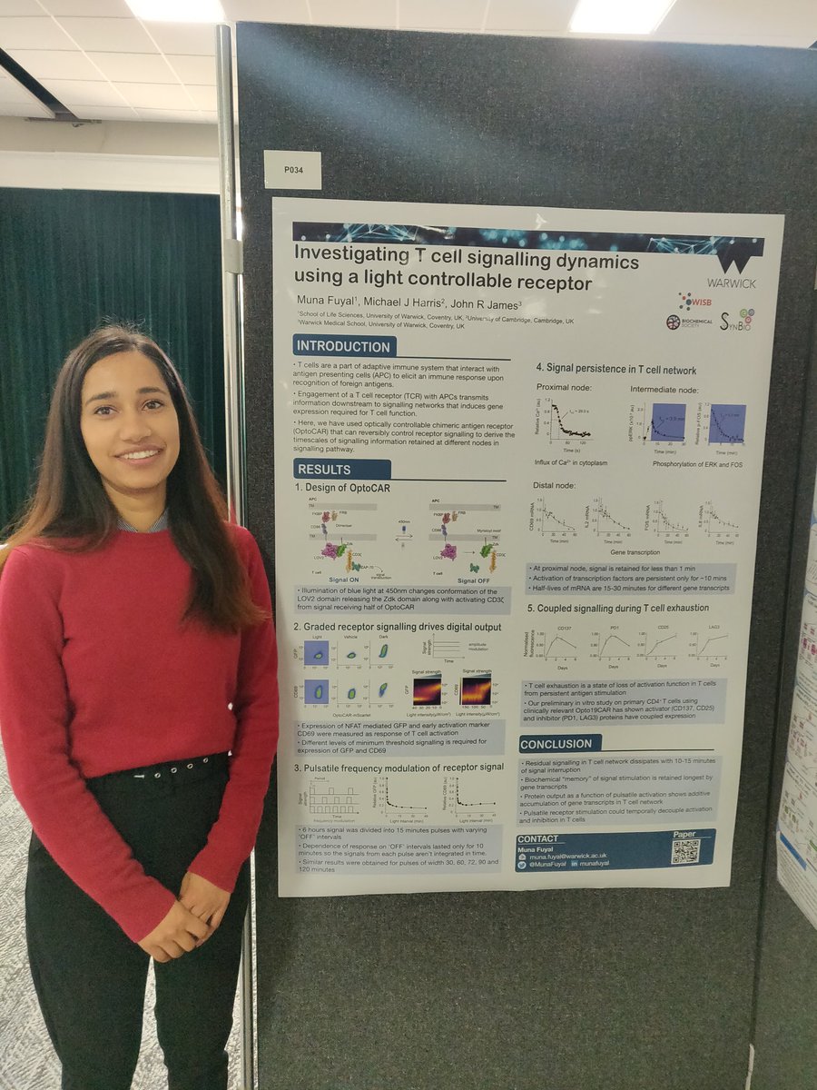 MunaFuyal's tweet photo. Finished two days of Synthetic Biology UK conference listening to amazing SynBio researches and meeting fantastic people. It felt good to interact and get feedbacks from people in real time. https://t.co/TrMlFcUeMs