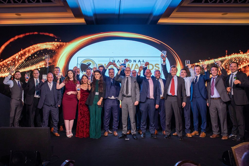 robonthefarm1's tweet photo. Can't pretend it's a slow news day @ LSB pigs any longer,
We scooped Manager of the year, Outdoor producer of the year &amp; overall Producer of the year at last nights #NationalPigAwards thank you to everyone who helped make this a fantastic night we will never forget @pigworldmag https://t.co/2IgeKeZkPj
