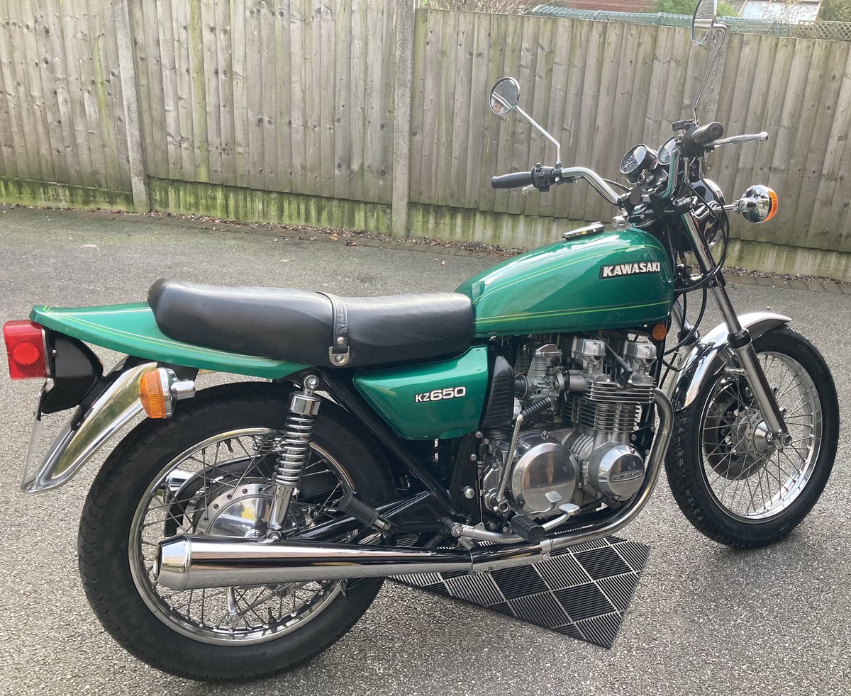 copie1966's tweet photo. Latest restoration onto the next one, it’s big brother 1975 Z900 https://t.co/wkhg6fklAl