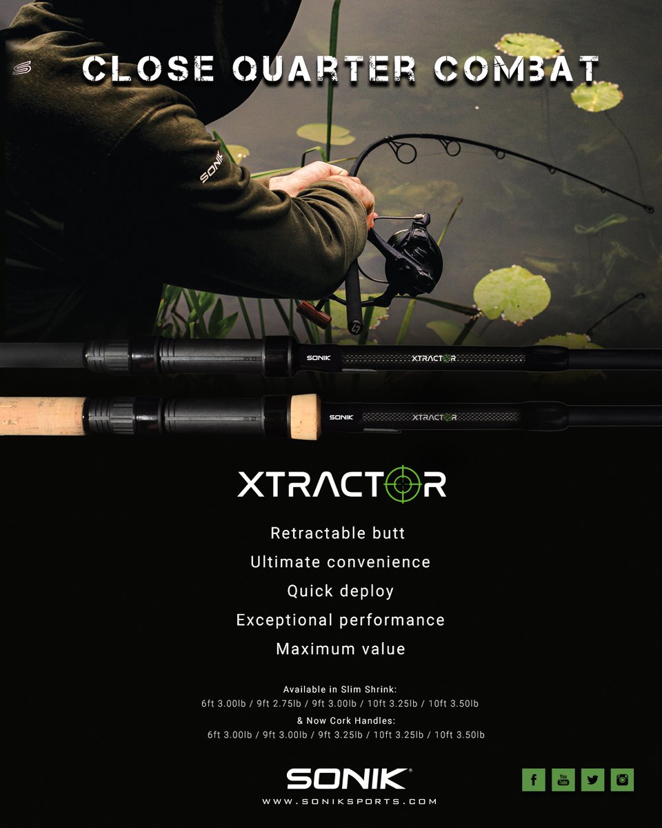 Taking edge fishing to a new level...Xtractor.
#Intheedge #Sonik #Closequartercombat #Subsonik #Carpy #Carpfishingadventure #Xtractor