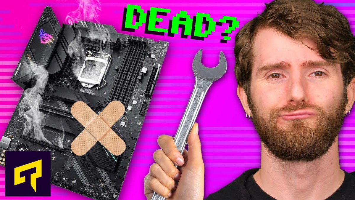 NEW TECHQUICKIE: How To Fix A Bricked Motherboard youtu.be/KAyM8zIdpFE