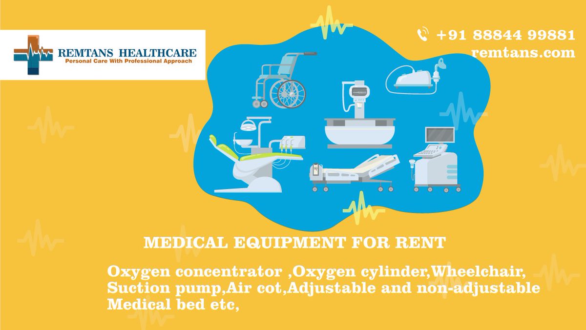 Remtanshealth's tweet photo. Medical Equipment For Rent
#medicalequimentrent #medicalequipment #rent #oxygenconcentrator #oxygencylinder #wheelchair #suctionpump #medicalbed #healthcareservices #remtans #remtanshealthcare https://t.co/jULnoKu1tI