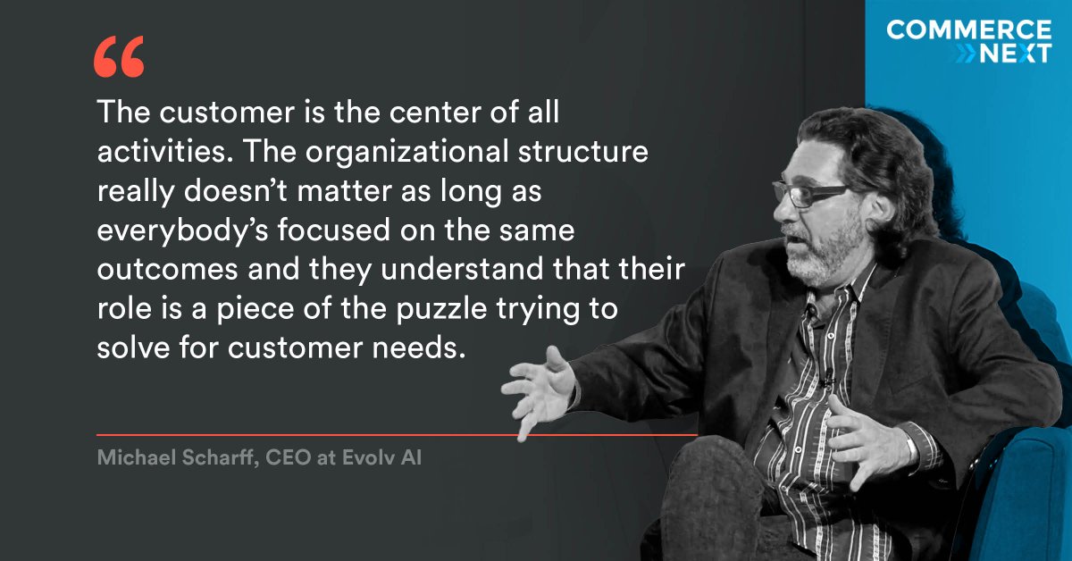 Check out <a href="/mlscharff/">michael scharff</a>'s thoughts on building modern #marketing organizations by watching his #CommerceNextIRL panel discussion hubs.li/H0-B2n10