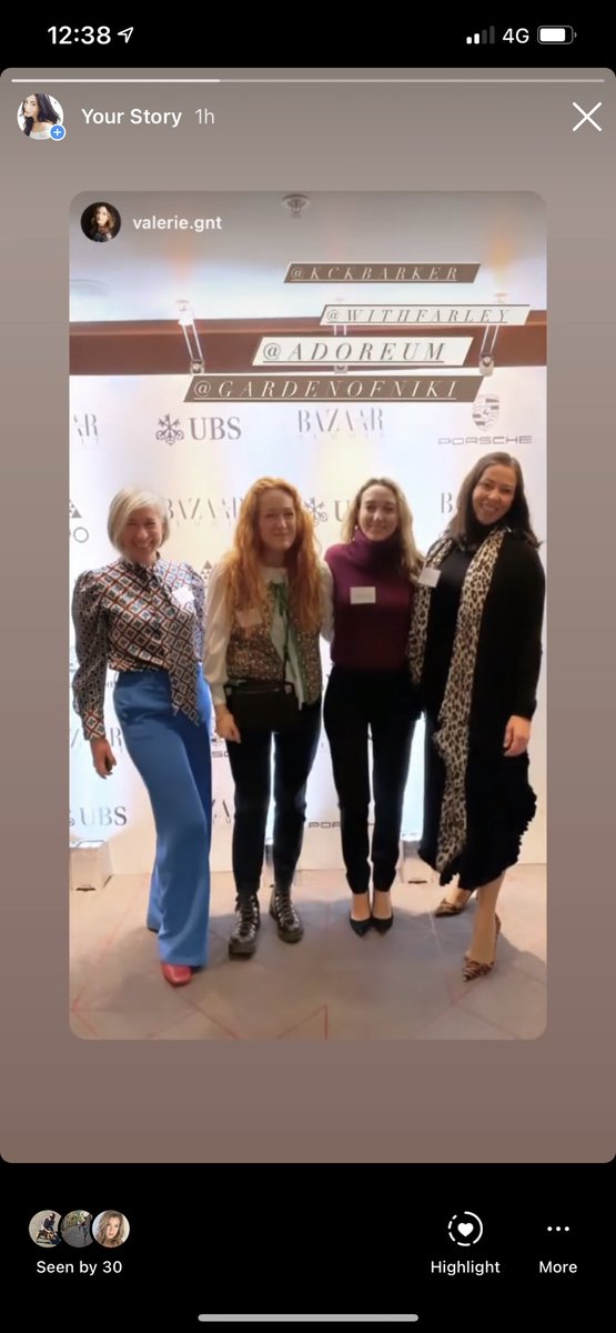 Empowering women at the @bazaaruk ‘At Work’ summit with @adoreum #bazaasummit