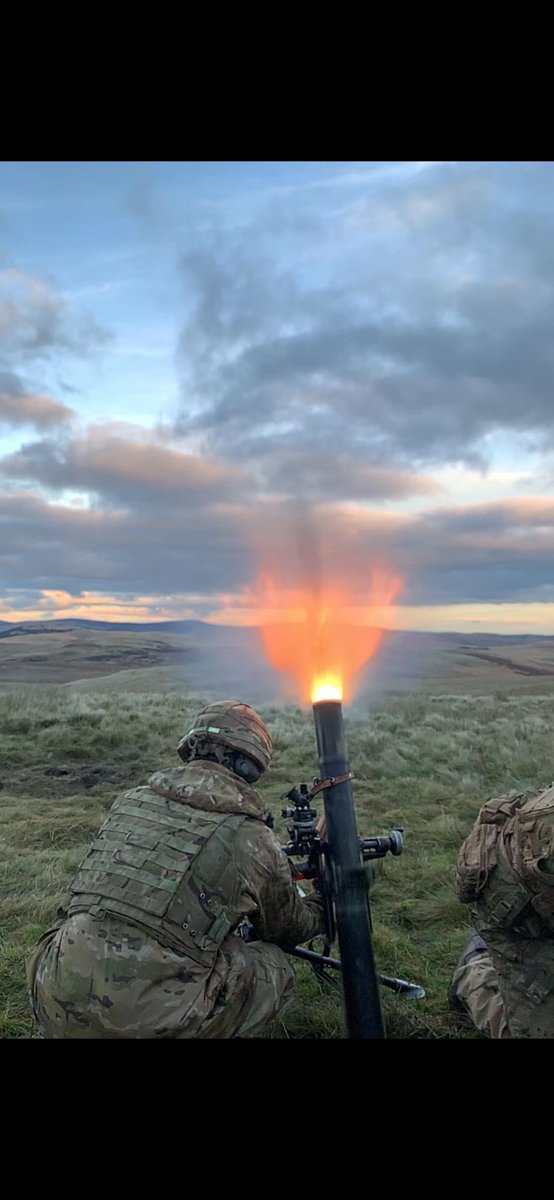 RAnglians's tweet image. C (Northamptonshire) Company from the Poachers have recently been live firing the 81mm mortar. 

This training was conducted by soldiers new to the Mortar Platoon to qualify them as Infantry Mortarmen.

#mortars #steelrain #armyjobs #opportunity