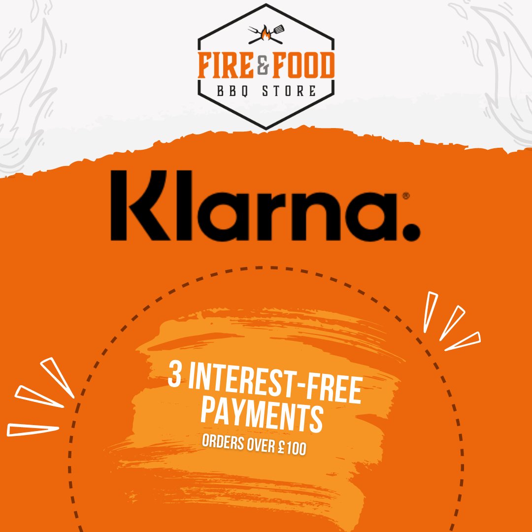 FireandFoodBBQ's tweet photo. K L A R N A

Looking for a new grill? You can now pay in 3 interest-free payments to spread the costs on all orders over £100. No fees.

Click below to view our range of Grills and BBQs.

 🔥 https://t.co/0NbOiWYULZ https://t.co/nkvEihT2kP