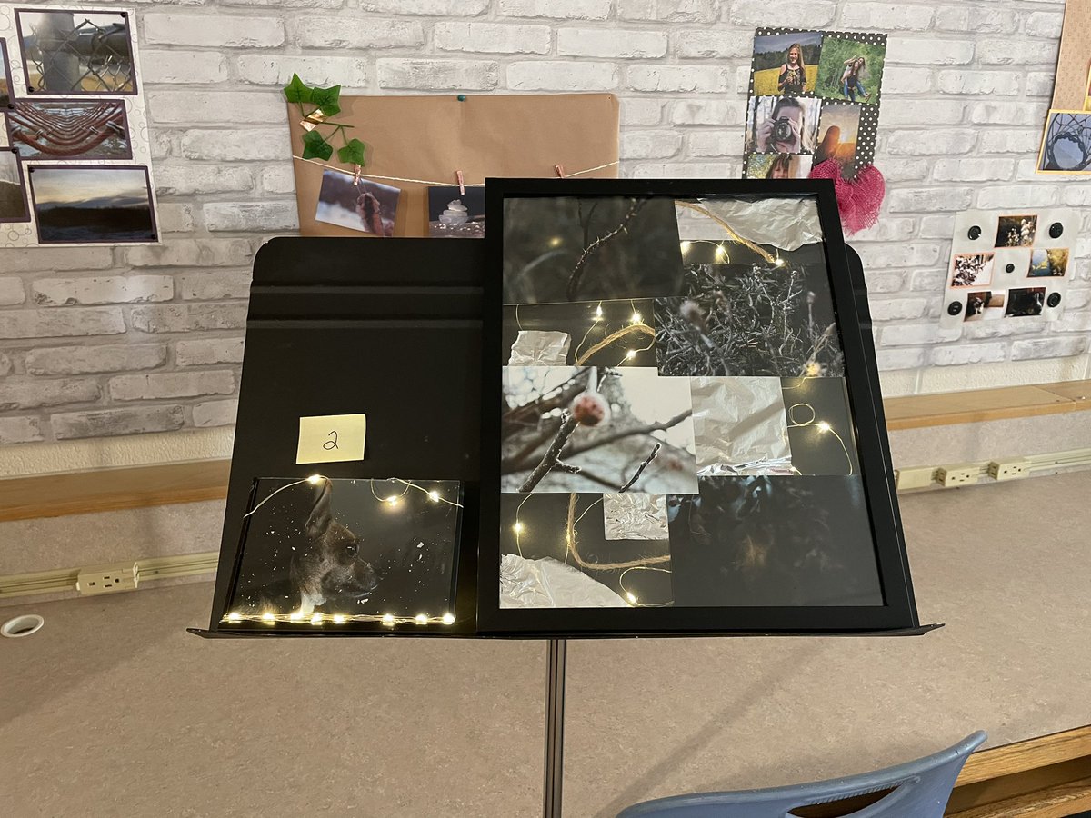 JamieStromberg's tweet photo. @KHS_Cavaliers showcasing Intro to Photography displays today!! https://t.co/pBXb4VM1M1