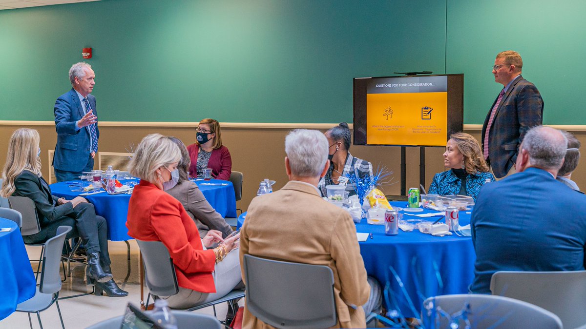 Jefferson_JCTC's tweet photo. Special thanks to @KCTCS President Paul Czarapata for visiting Jefferson today as part of The “All E.A.R.S.” Listening Tour. https://t.co/ELWLuwUl8q