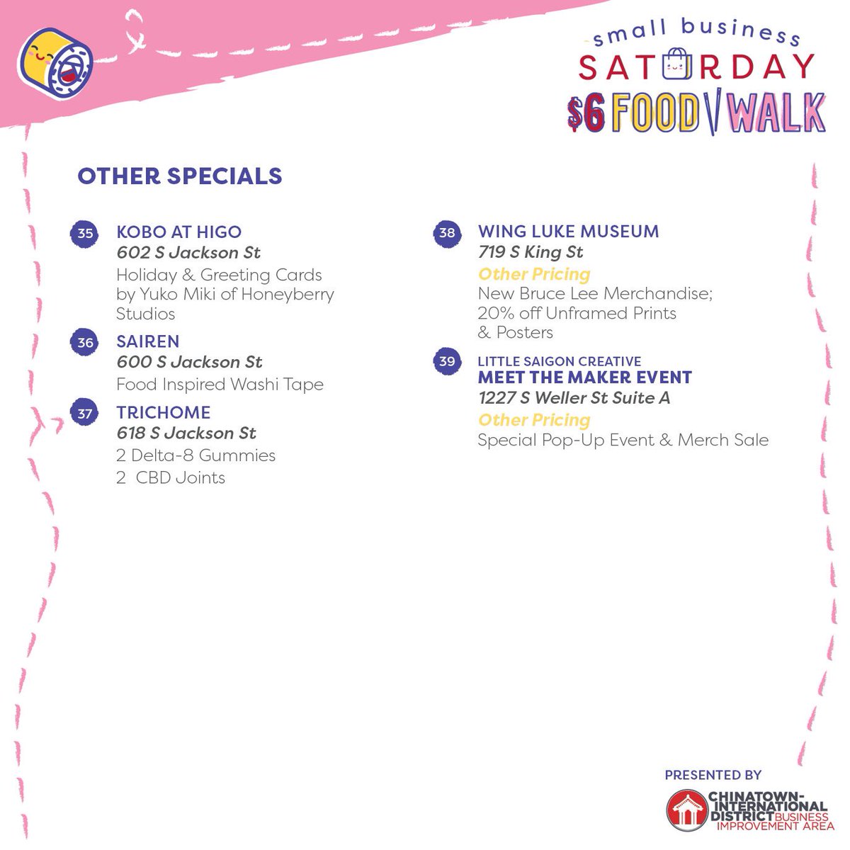 iheartID's tweet photo. We’re getting ready for #smallbusinesssaturday Food Walk in just a few days. Stop by Hing Hay Park on 11/27 between 11am - 4pm and we might have some freebies to hand out! 🍴🥢 https://t.co/iGG4CIJRwK