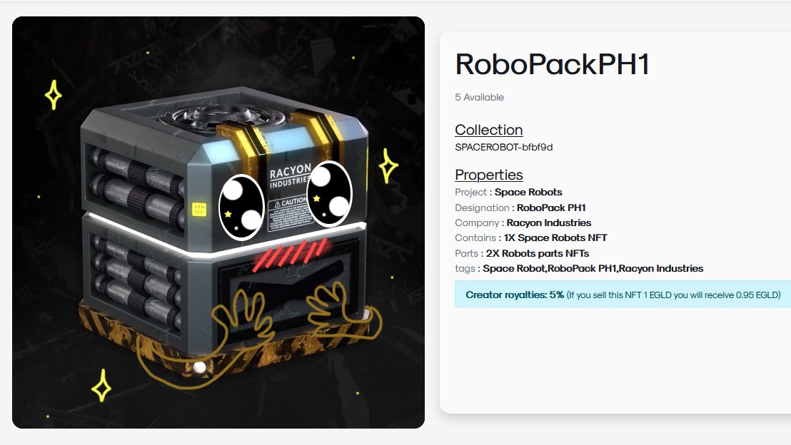 SjattieNFT's tweet image. #RoboPackPH1 🤣 @ReneDuris 
HT: sjattie