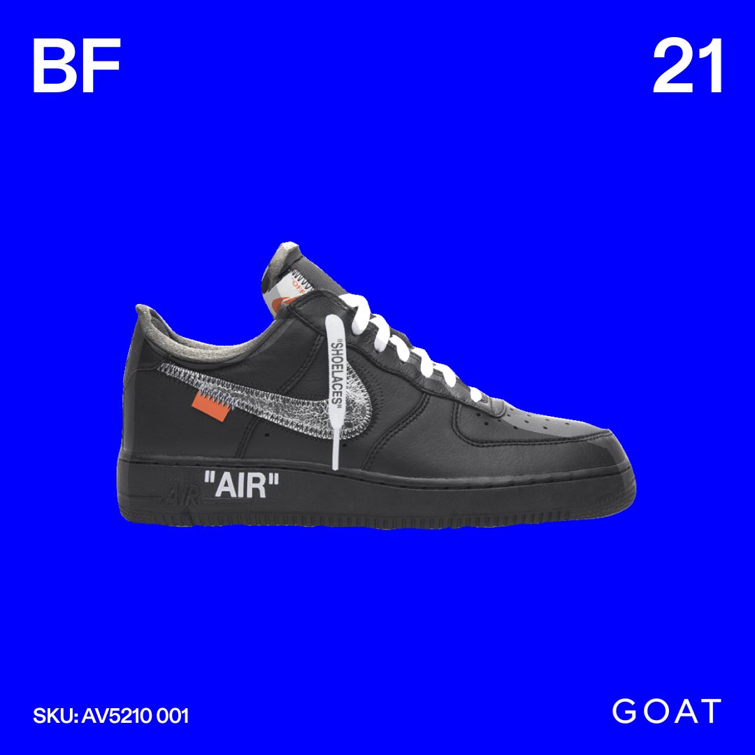 Buy Off-White x Air Force 1 Low '07 'MoMA' - AV5210 001 - Black, GOAT