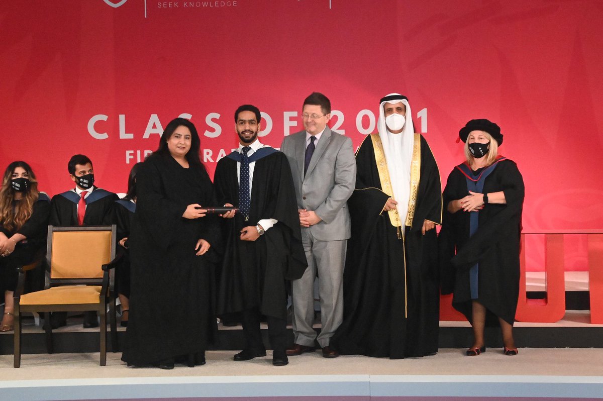 It was an honor to attend the graduation ceremony for the first batch of <a href="/BUB_BH/">BUB</a> graduates. Good luck and Godspeed to those who’ve graduated tonight!

<a href="/SalfordUni/">University of Salford</a>
<a href="/HECbahrain/">Higher Education Council</a> 
<a href="/UKinBahrain/">UKinBahrain</a> 
<a href="/BritishCouncil/">British Council</a>  
#Bahrain
#UK