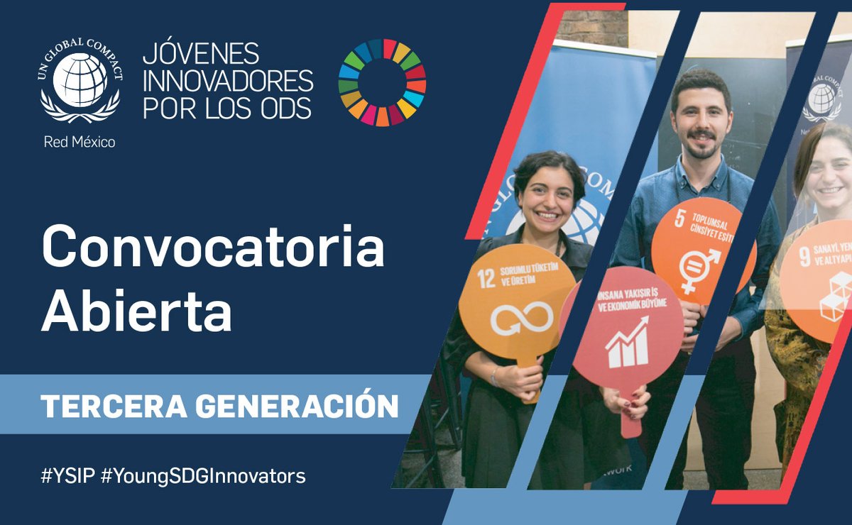 PactoGlobalMx's tweet photo. Programa "Jóvenes Innovadores por los ODS"
👉🏻Esta es tu oportunidad para participar, establecer contactos y ofrecer soluciones que impulsarán una innovación para cumplir con los #ODS.
Iniciativa de UN @globalcompact
👉🏻https://t.co/CkRkSidFaI
#UniendoEmpresas
#YSIP https://t.co/YjrfHXN29z