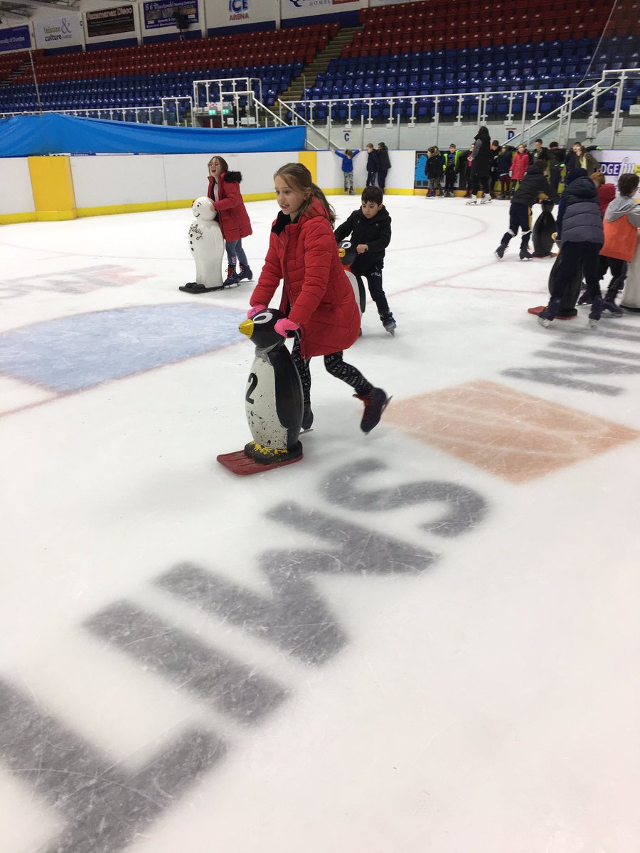 Confidence building on the ice.