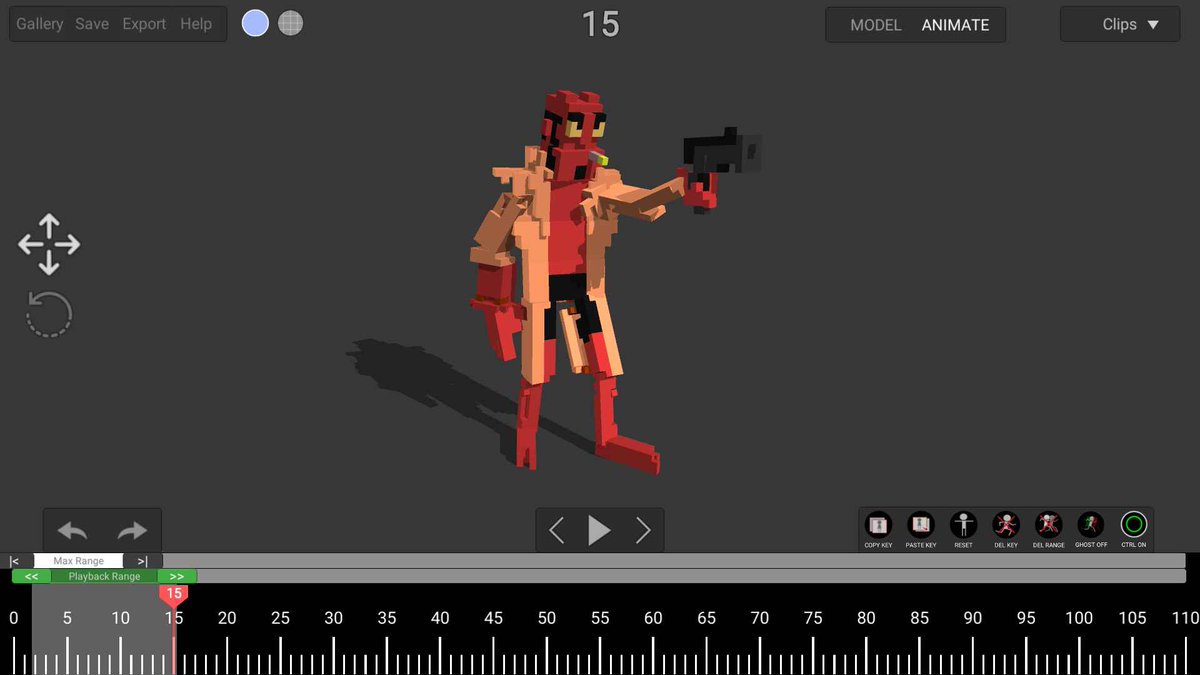 AppyMonkeys's tweet photo. Hellboy animated in AnimaToon  for Steam #voxel #animation #3d #hellboy #darkhorse # AnimaToon https://t.co/4pZjkQx4bz