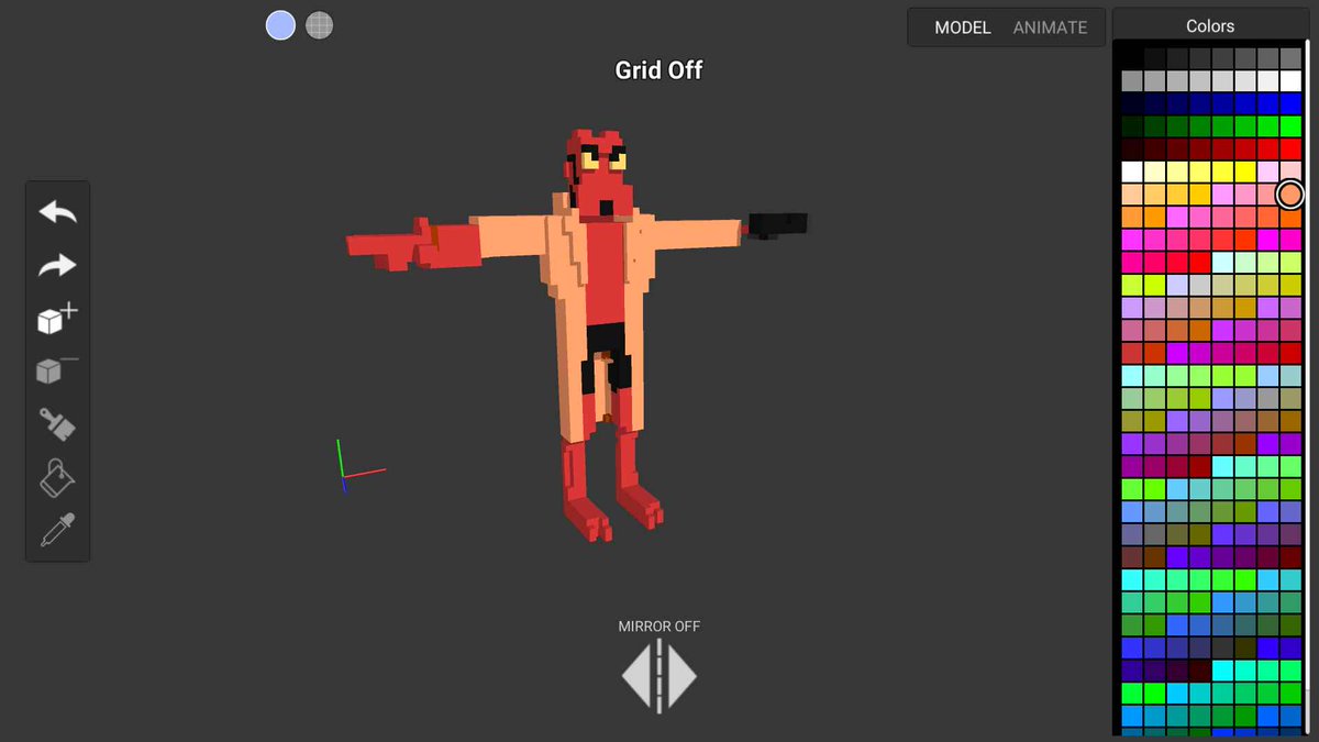 AppyMonkeys's tweet photo. Hellboy animated in AnimaToon  for Steam #voxel #animation #3d #hellboy #darkhorse # AnimaToon https://t.co/4pZjkQx4bz