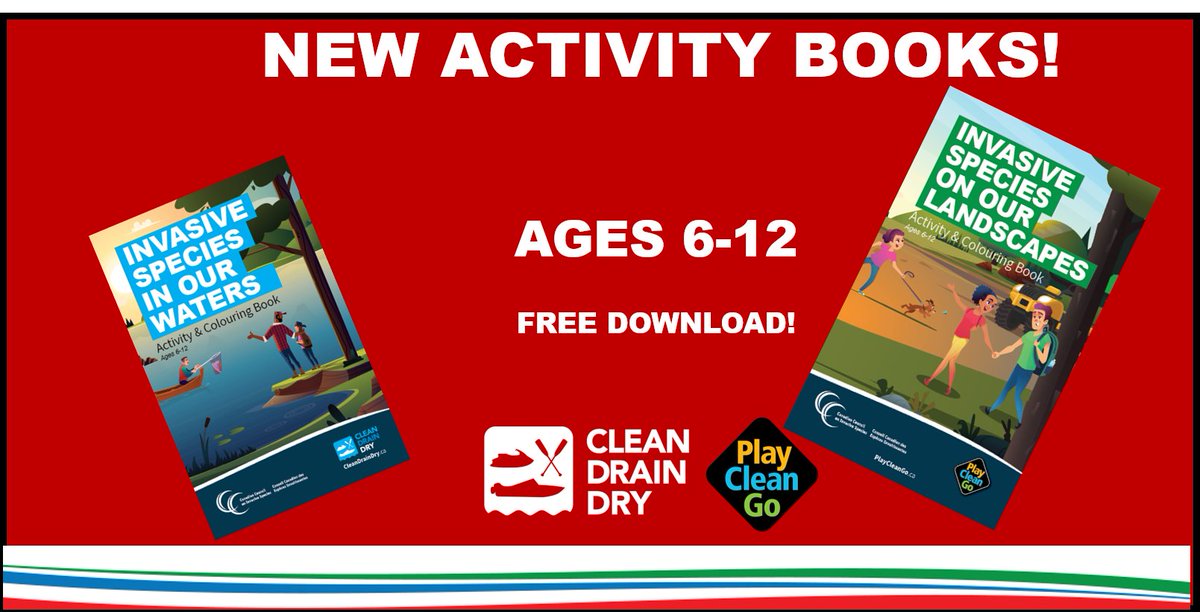 Our new youth educational activity books are out! Check them out on our website linked below!
canadainvasives.ca/invasive-speci…