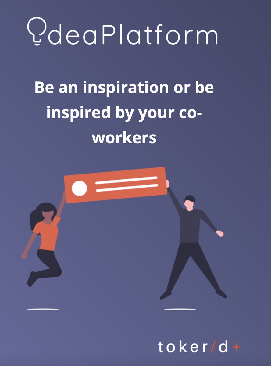 Tokeroed's tweet image. Vi elsker vidensdeling og den kreative proces for at skabe innovation i @tokeroedplus. 

Nu er vi klar med IdeaPlatform. Til at dele og supporte gode, dårlige, vilde og vanvittige ideer. 

Jeg har lige lanceret den internt i organisationen i dag. 
#ideaplatform