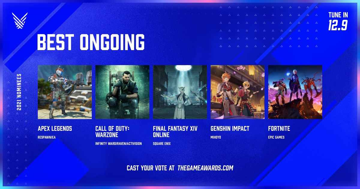 The Game Awards on Twitter "These are your nominees for Best Ongoing