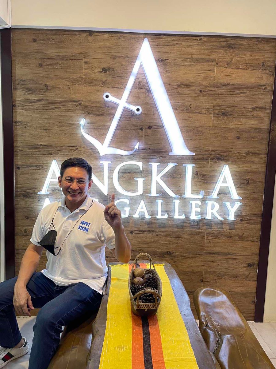 jopetsison2022's tweet photo. Aksyon Demokratiko visited the Angkla Art Gallery in Angono, Rizal.
Iba ang Sining Pilipino!
#AksyonDemokratiko
#sisonofservice
#sisonsasenado https://t.co/iI0cRquZ7v