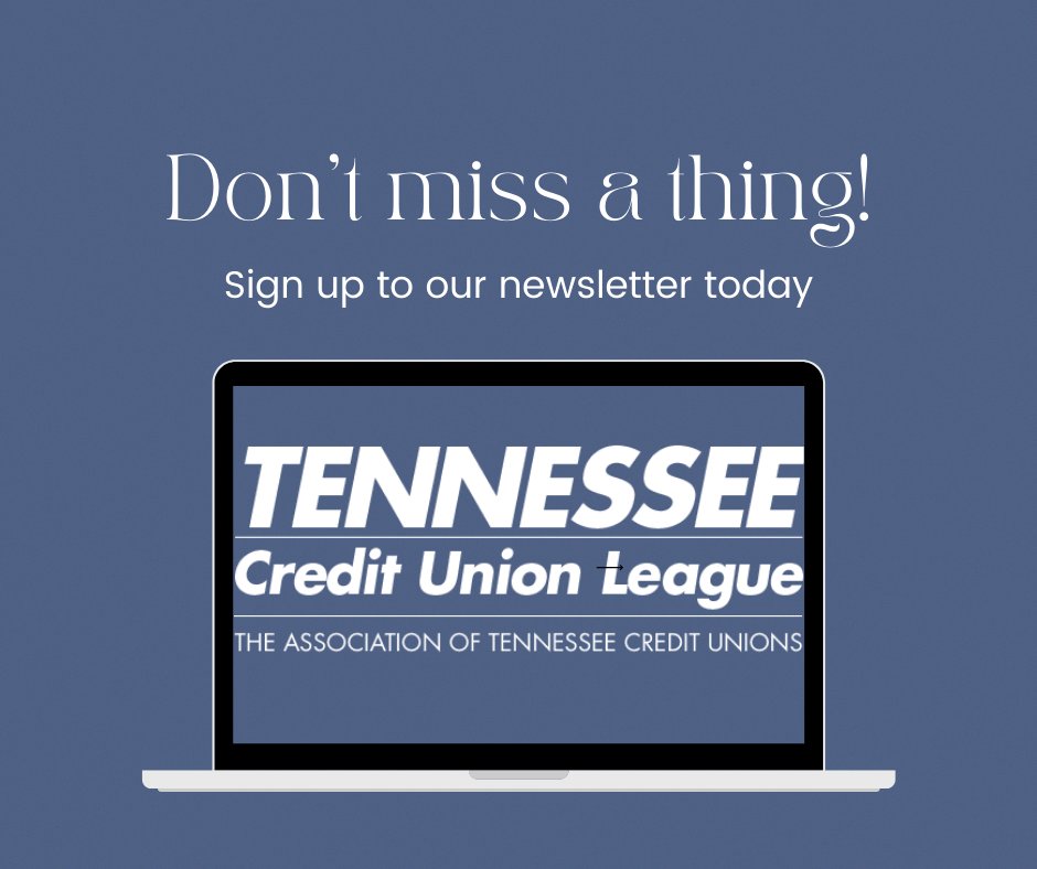 TNCULeague's tweet photo. Don't miss out on breaking news, events, stories and resources.
Sign up for our newsletter today! https://t.co/nf9BXFJdFH
#TNCreditUnions #TNCreditUnionLeague #YourLeague #TCUL #TNLeague https://t.co/OsH2gUsdRt