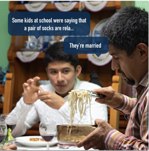 Purex's tweet photo. In this house, we believe socks are married. Now eat your meatballs!🍝
#PurexMoments #laundry #laundrydreamteam #deepclean #laundrybasket #homecleaning #cleanhouse #laundryroom #laundryday #laundrydayroutine #laundryroutine #BrightClean #backtobright #Purexlaundrydetergent https://t.co/8Gj6gXUySq