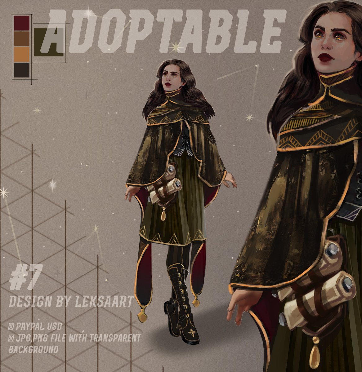 leksa_art's tweet photo. Adoptable auction open! SB $35 
Объявка об очередном адопте! 
Me on DA: https://t.co/EuSrODkebT

#adopt #art #digitalart #ArtistOnTwitter
#adoptable #AdoptDontShop #auctionadopt #characterdesign #fantasy https://t.co/6ZhB0yPNez
