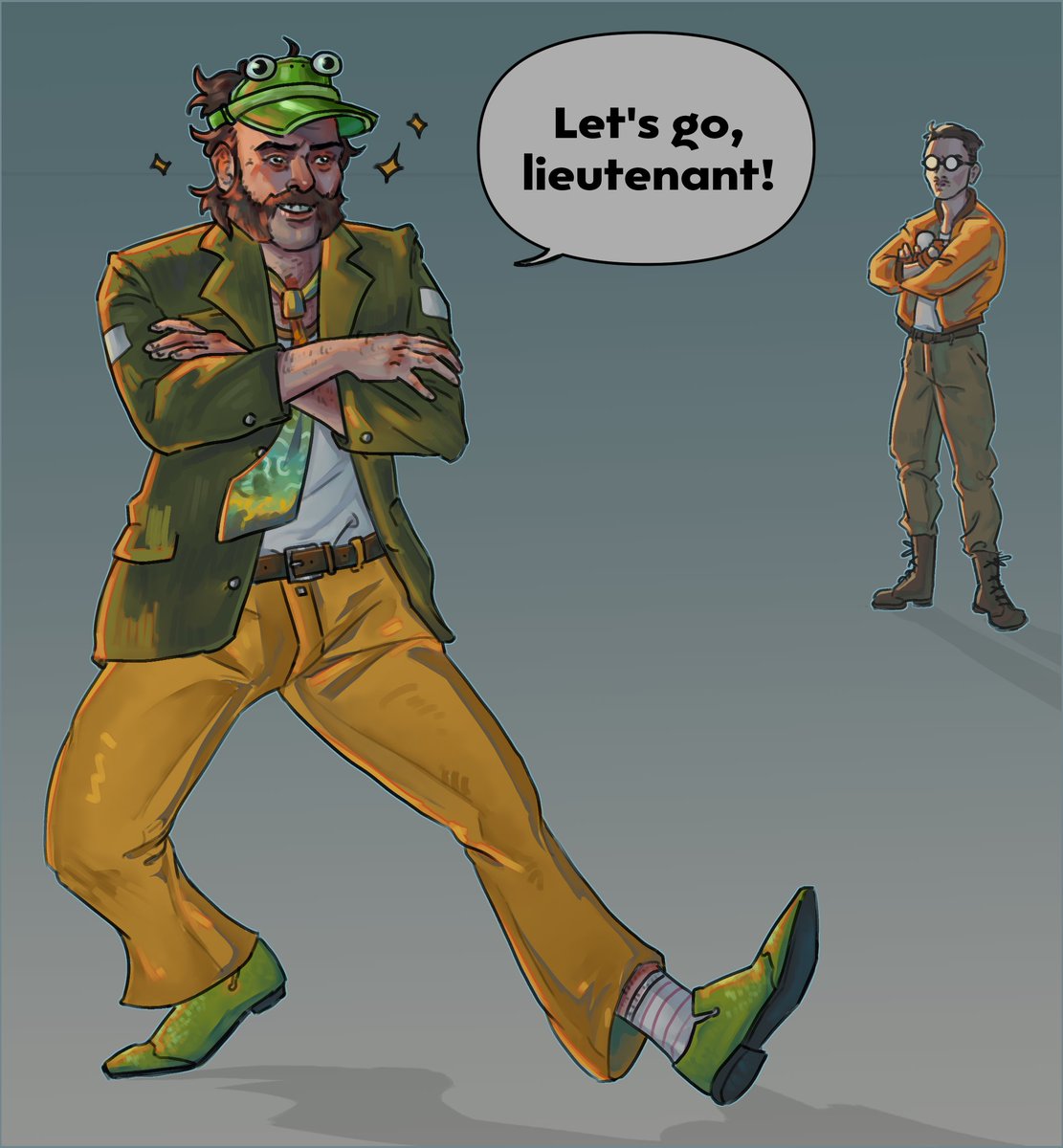azvhaalk's tweet photo. He refuses. #DiscoElysium https://t.co/lkaxR2HmBB