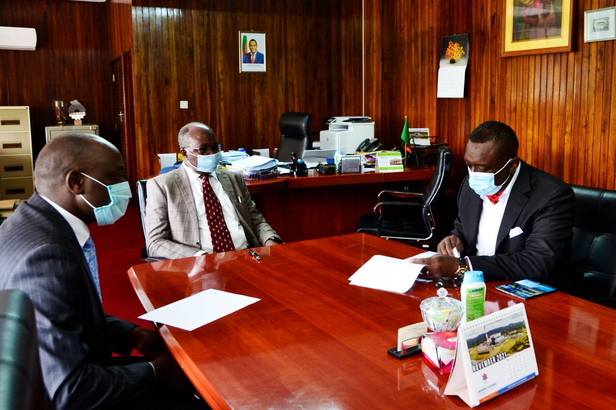 Today, we had an opportunity to hold bilateral talks with the Ministry of Local Government and Rural Development. Among the issues discussed were fiscal decentralization and the 2022 #Constituency Development Fund.